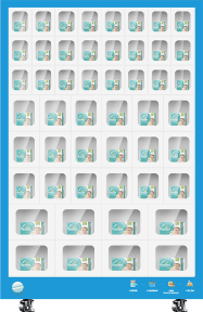 N2 56门智能耗材柜副柜